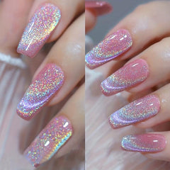 Cat's Eye Nail Powder Chameleon Magnetic Powder Mirror Effect Pigment