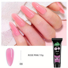 Poly Gel Nail Extension Builder French Nail Art Gel