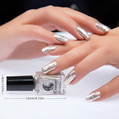 8 Colors Pearlescent Nail Polish Set Long Lasting High Purity Lacquer