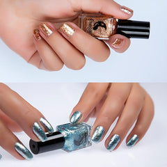 8 Colors Pearlescent Nail Polish Set Long Lasting High Purity Lacquer