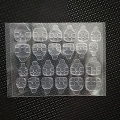 Double Side Glue Nail Sticker Press On Nail Tabs Waterproof False Nail Tips