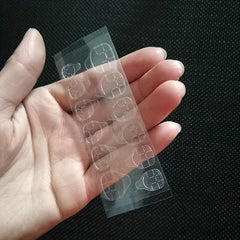 Double Side Glue Nail Sticker Press On Nail Tabs Waterproof False Nail Tips