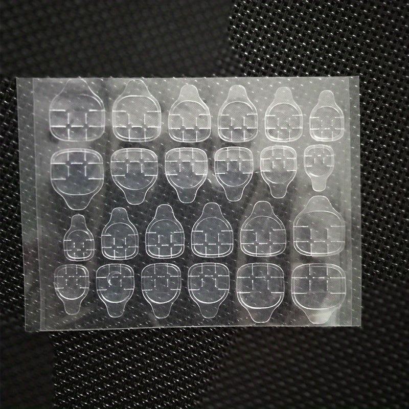 Double Side Glue Nail Sticker Press On Nail Tabs Waterproof False Nail Tips