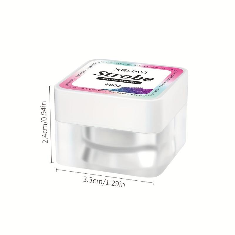 Rainbow Cat Magnetic Nail Gel - Holographic Glitter Cat Eye Gel Polish