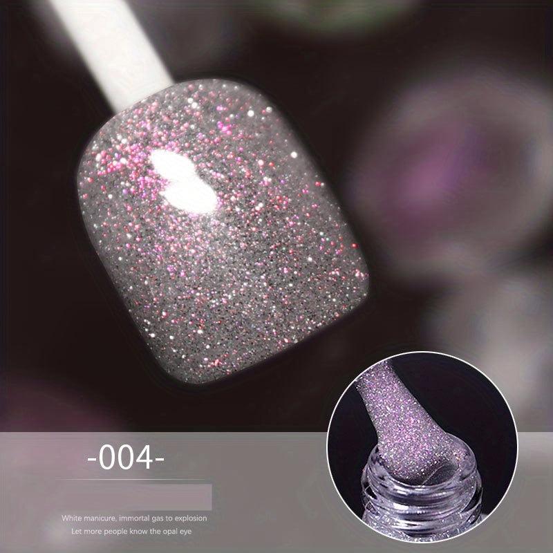 Holographic Glitter Gel Nail Polish Sparkling Diamond Gel Polish