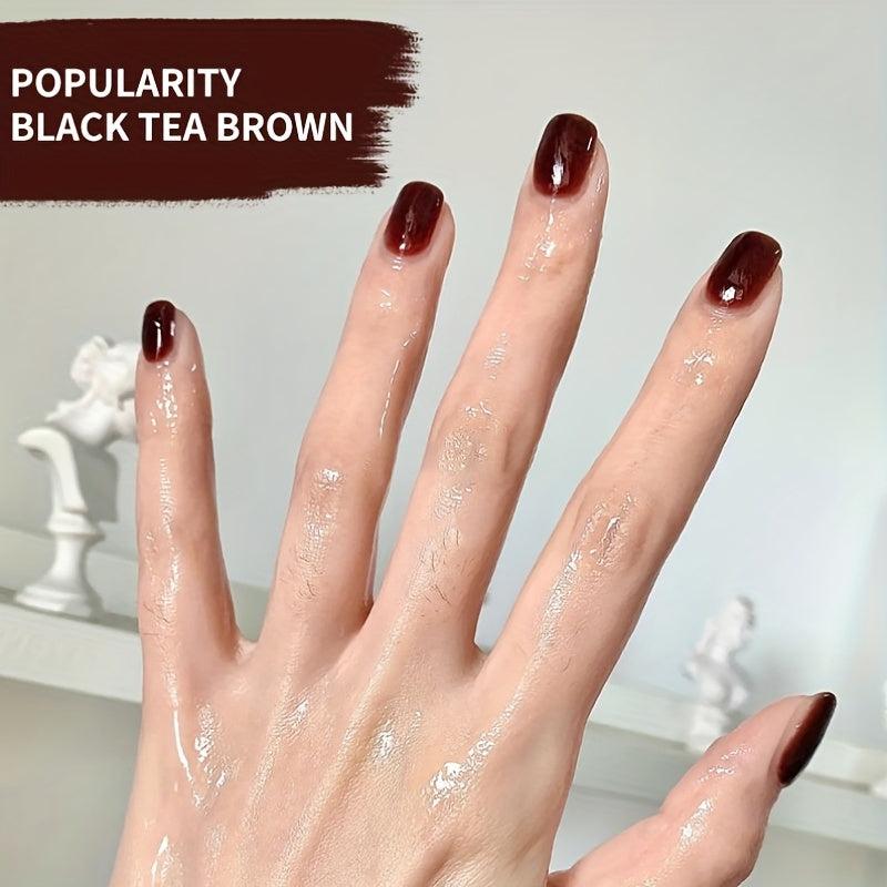 15ml Tea Brown Gel Nail Polish Spring Summer Pop Gel Polish