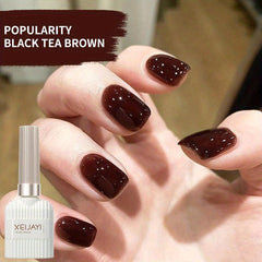 15ml Tea Brown Gel Nail Polish Spring Summer Pop Gel Polish