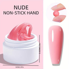 Clear Pink Nude Nail Extension Gel for Acrylic Nails