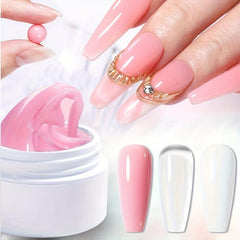 Clear Pink Nude Nail Extension Gel for Acrylic Nails