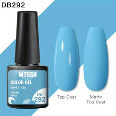 Neon Nude Gel Nail Polish Soak Off for Salon Manicures