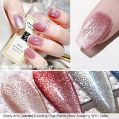 9 Colors Holographic Glitter Gel Nail Polish