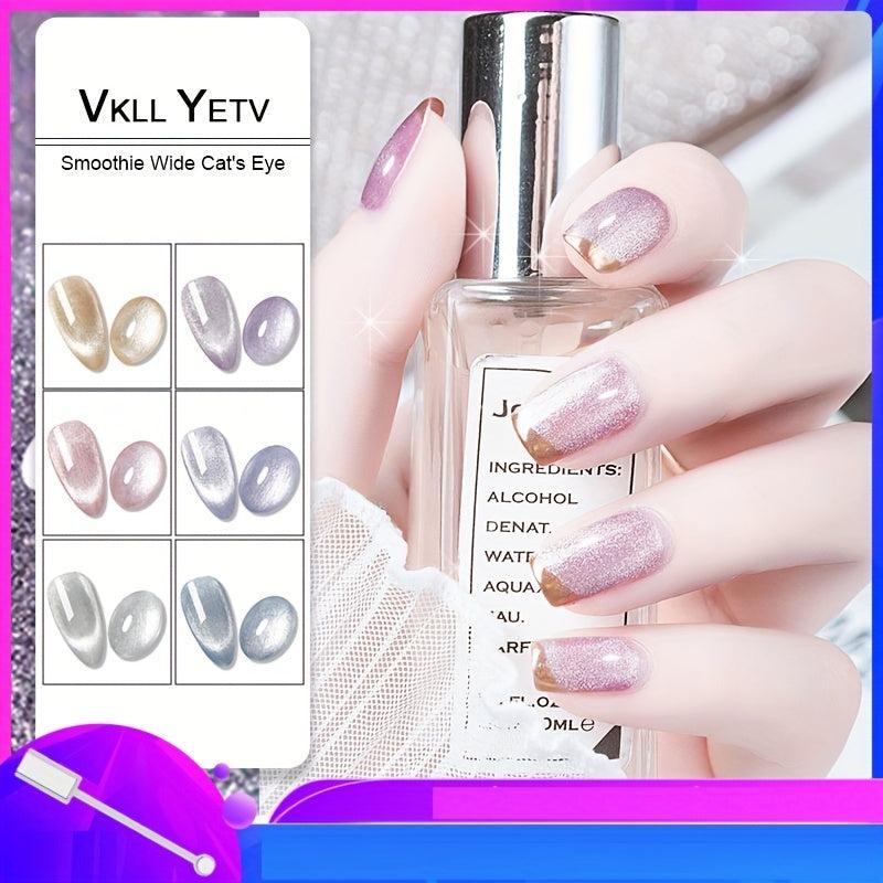 9 Colors Holographic Glitter Gel Nail Polish