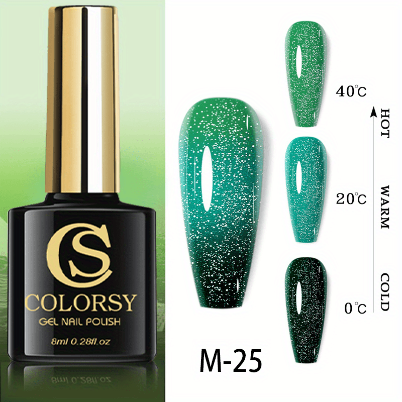 Color-Changing Reflective Glitter Diamond Gel Polish