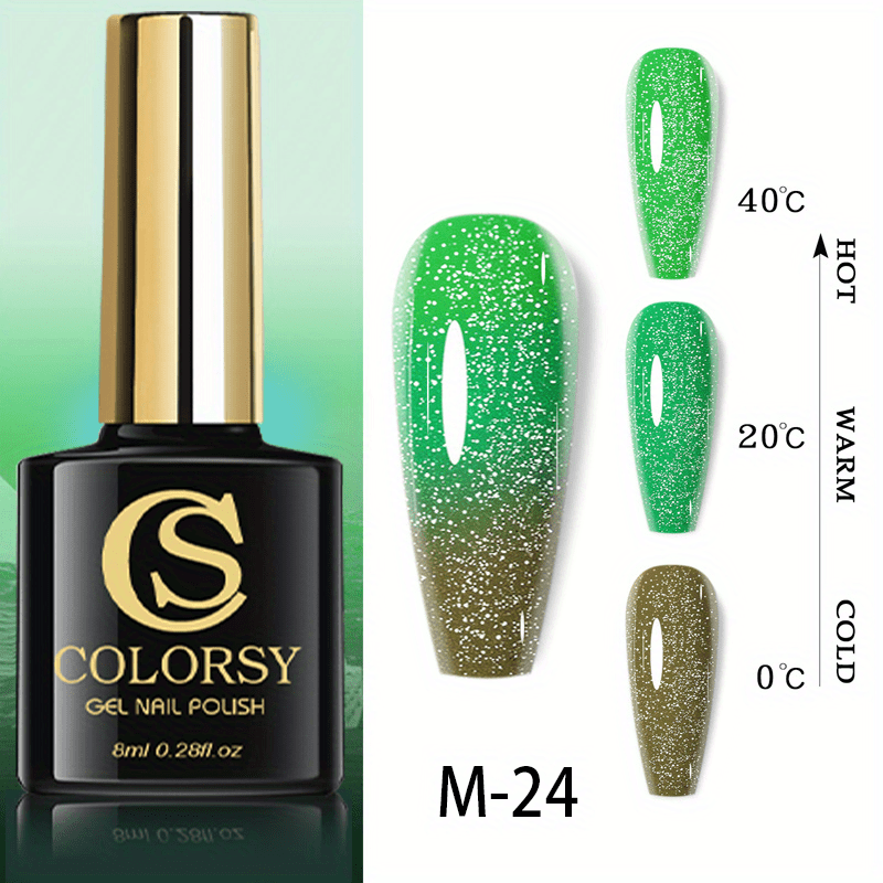 Color-Changing Reflective Glitter Diamond Gel Polish