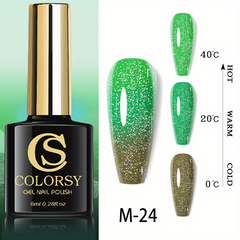 Color-Changing Reflective Glitter Diamond Gel Polish