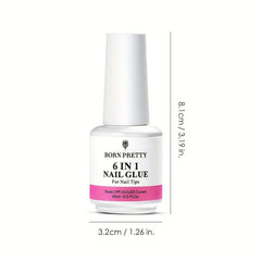 6-in-1 Nail Gel Builder Strengthener Extension Clear Gel DIY Nail Art