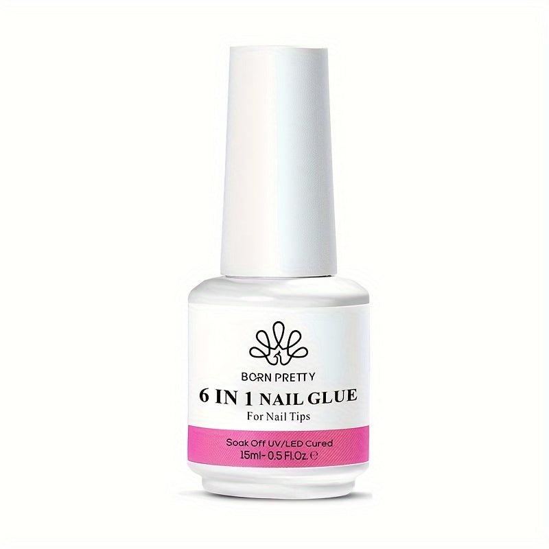 6-in-1 Nail Gel Builder Strengthener Extension Clear Gel DIY Nail Art