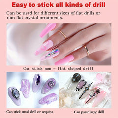 Strong Nail Glue for Press On Nails & Rhinestone Decoration