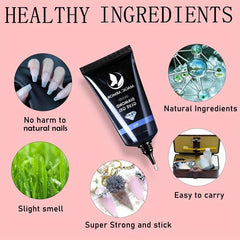 Strong Nail Glue for Press On Nails & Rhinestone Decoration