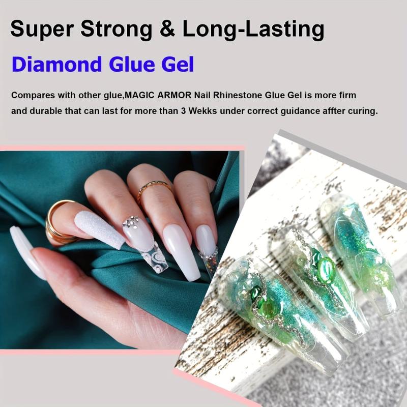 Strong Nail Glue for Press On Nails & Rhinestone Decoration