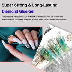 Strong Nail Glue for Press On Nails & Rhinestone Decoration