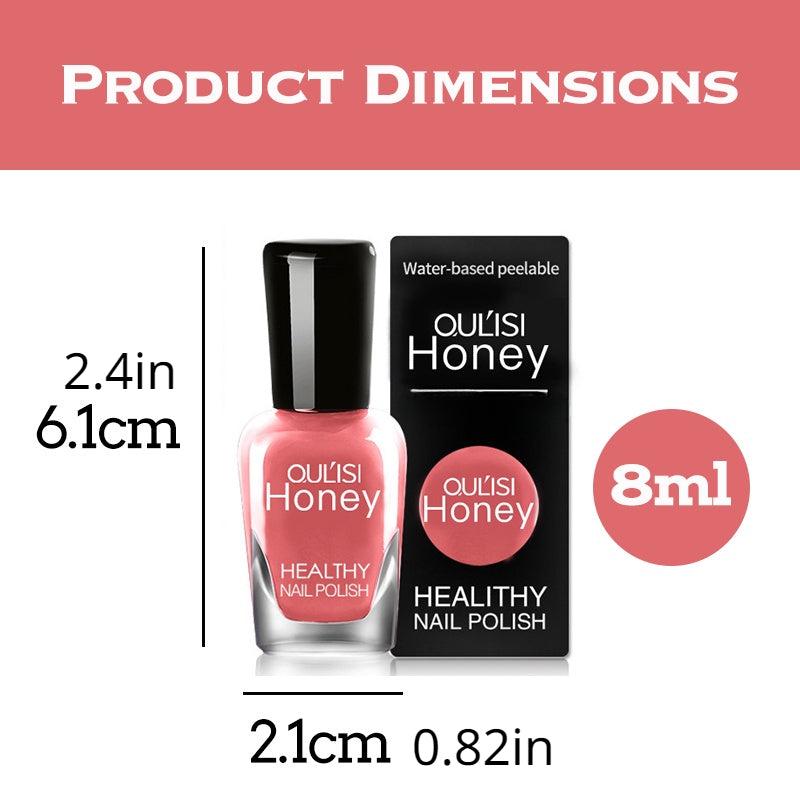 Peelable Water based Nail Polish Quick Dry Lasting Nail Lacquer