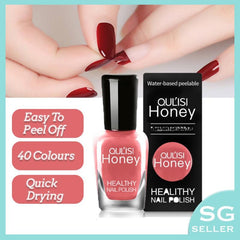 Peelable Water based Nail Polish Quick Dry Lasting Nail Lacquer