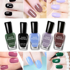 Peelable Water based Nail Polish Quick Dry Lasting Nail Lacquer