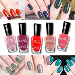 Peelable Water based Nail Polish Quick Dry Lasting Nail Lacquer