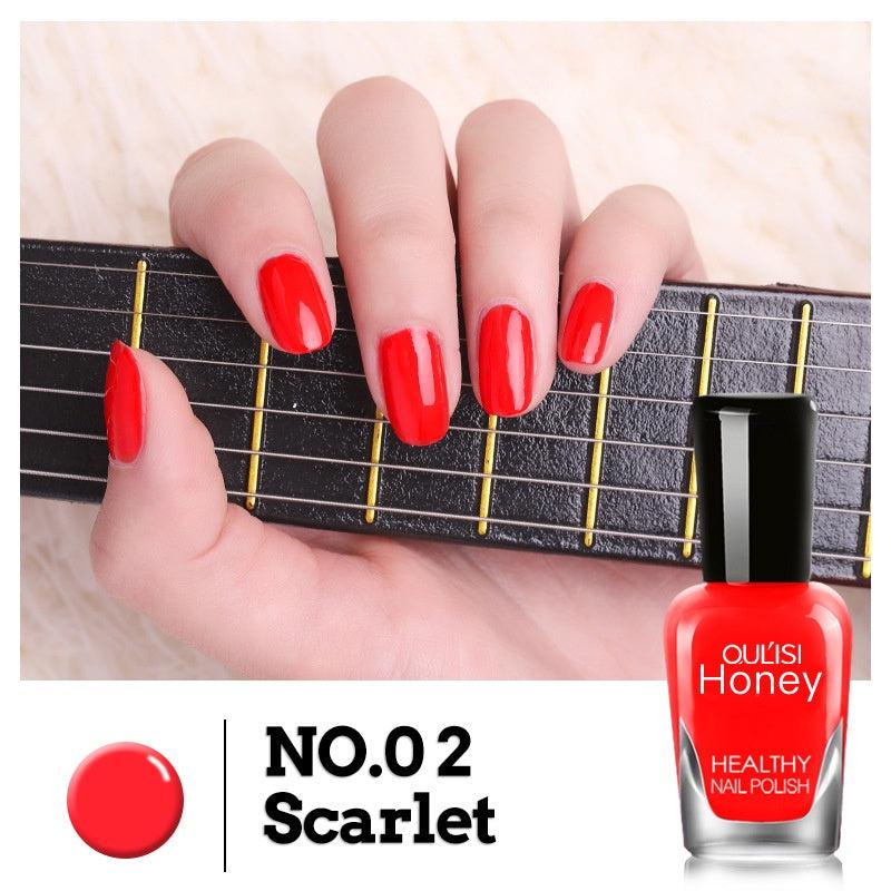 Peelable Water based Nail Polish Quick Dry Lasting Nail Lacquer