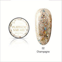 8 Colors Sparkle Aurora Glitter Gel Polish
