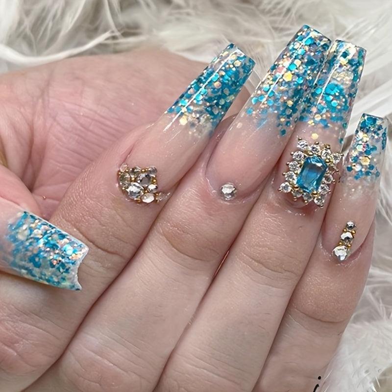 8 Colors Sparkle Aurora Glitter Gel Polish