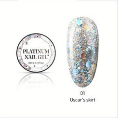 8 Colors Sparkle Aurora Glitter Gel Polish