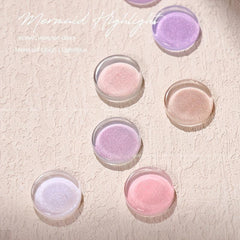 Crystal Transparent Mermaid Pearlescent Gel Polish Nail Art Varnish