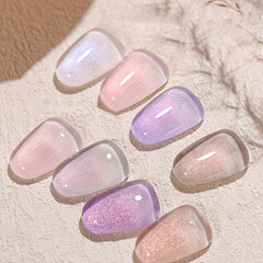 Crystal Transparent Mermaid Pearlescent Gel Polish Nail Art Varnish