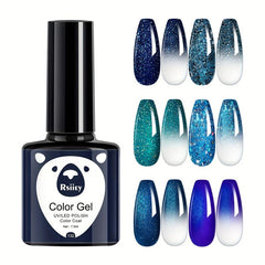 Glitter Gel Varnish 6 Colors Starter Kit