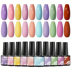 Candy Colors Soak Off Gel Nail Polish for Salon-Quality Manicures