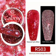 Colorful Glitter Nail Gel Polish - Nail Art Products