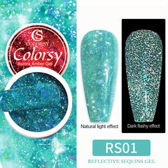 Colorful Glitter Nail Gel Polish - Nail Art Products