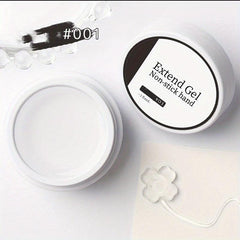 Clear Pink Solid Builder Gel for Nail Extensions and Manicures