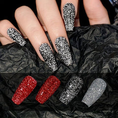 Reflective Glitter Gel Polish Shimmer Sequins Gel Nail Polish