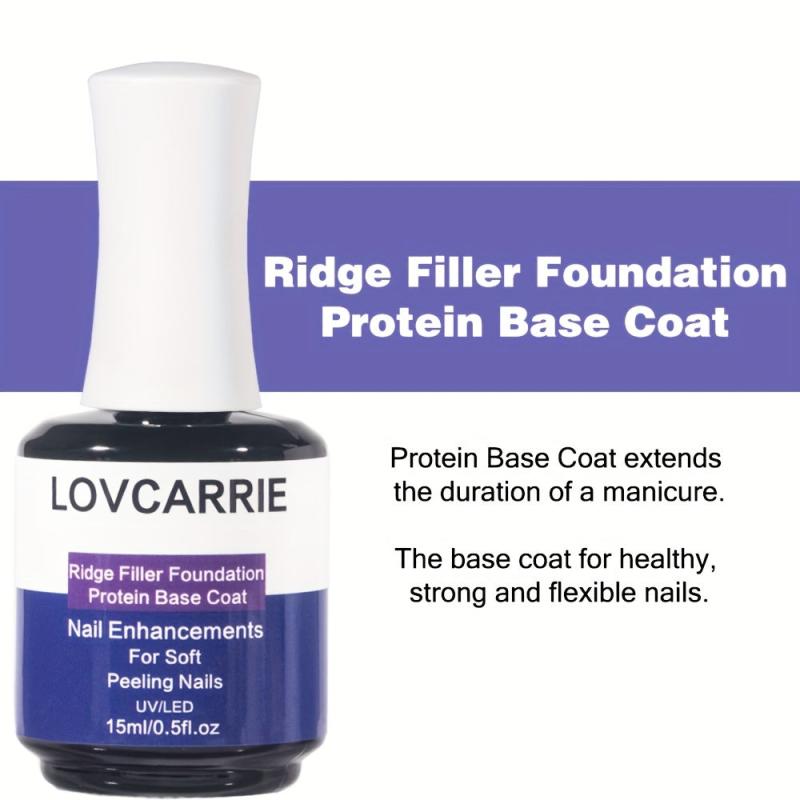 Protein Base Coat Nail Enhancements for Soft Peeling Nails