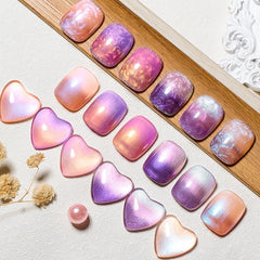 Mermaid Gel Nail Polish Glitter Shell Thread Temperature Long-Lasting Shine