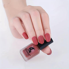 Matte Nail Polish Quick Dry No Bake Lacquer Home Salon Nail Art DIY