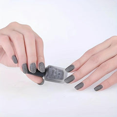 Matte Nail Polish Quick Dry No Bake Lacquer Home Salon Nail Art DIY