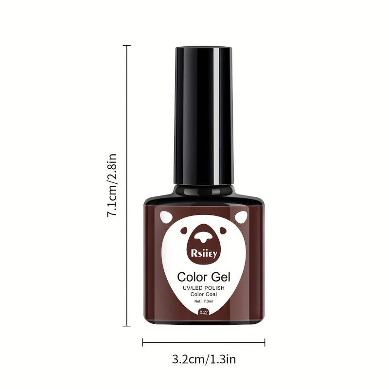 Purple Gel Nail Polish Starter Kit 6 Colors Soak Off No Wipe Gel Polish Set