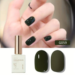 120 Colors Glitter Gel Nail Polish Kit 15ML Soak Off Set for All Seasons