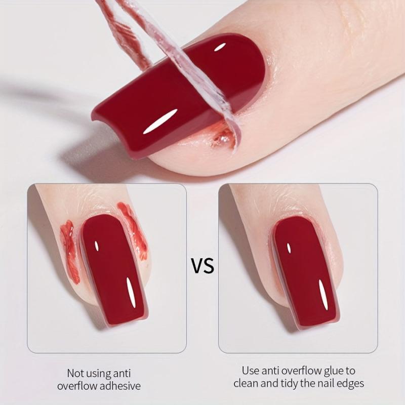Peel Off Cuticle Guard Gel Polish Latex Liquid Nail Art Set
