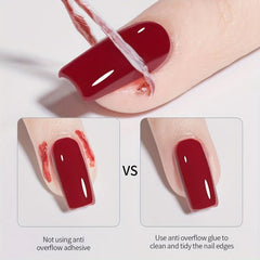 Peel Off Cuticle Guard Gel Polish Latex Liquid Nail Art Set