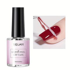 Peel Off Cuticle Guard Gel Polish Latex Liquid Nail Art Set